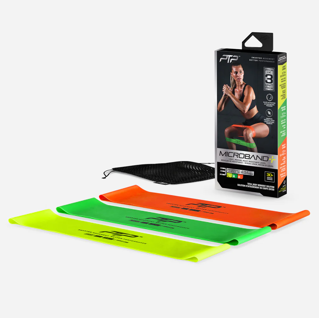 PTP odporové gumy Microband, 3ks