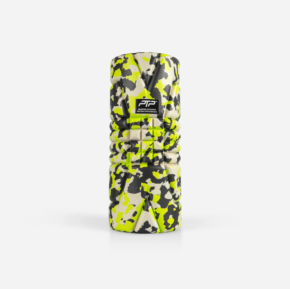 PTP rullo massaggiante in schiuma, camo neon