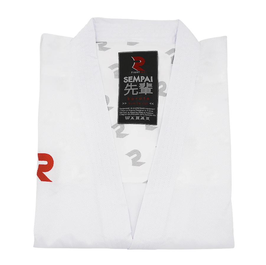 Fight Art KA kimono Sempai WKF 120g, bianco