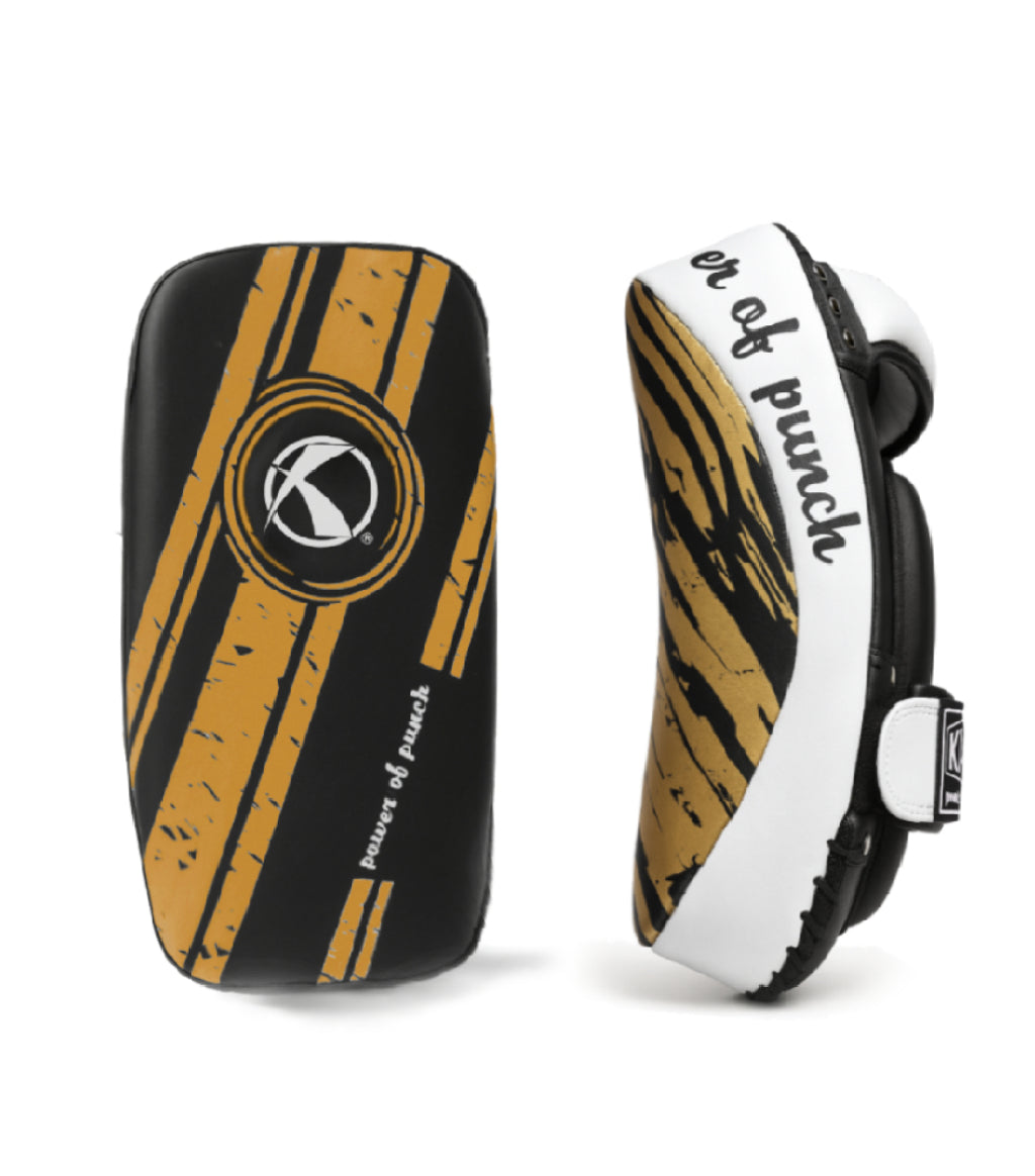 Katsudo braccio makiwara Major coppia, nero-oro